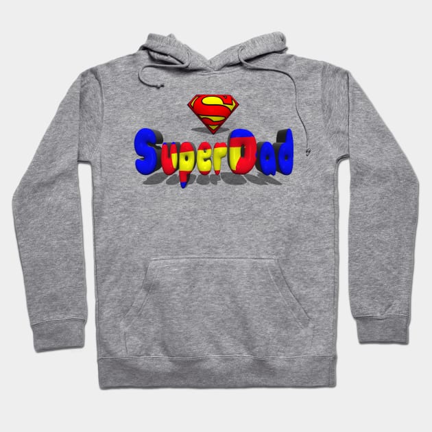 Superdad Hoodie by Grant's Pics